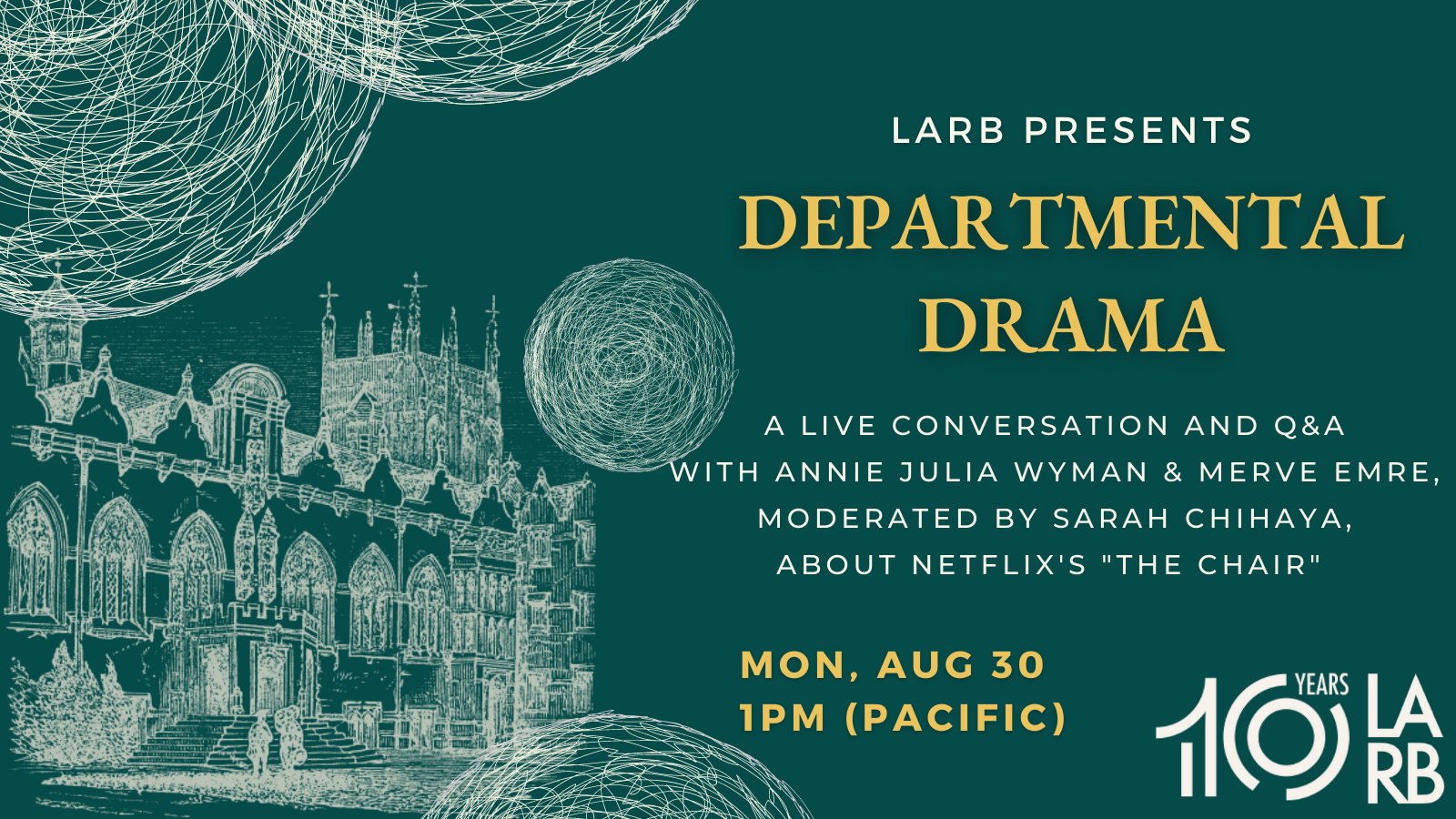 Los Angeles Review Of Books Did The Chair Break Academic Twitter Join Us On Monday August 30 For A Conversation With Co Creator Ajwyman And Mervatim Moderated By Sarahchihaya About The