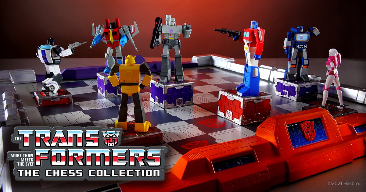 PastramiNation's tweet photo. Hero Collector and Hasbro Bring Transformers Chess to Kickstarter https://t.co/qOkVlhlnIN @HeroCollector_ @Hasbro #transformers #transformerschess https://t.co/zj4hiF8PxY