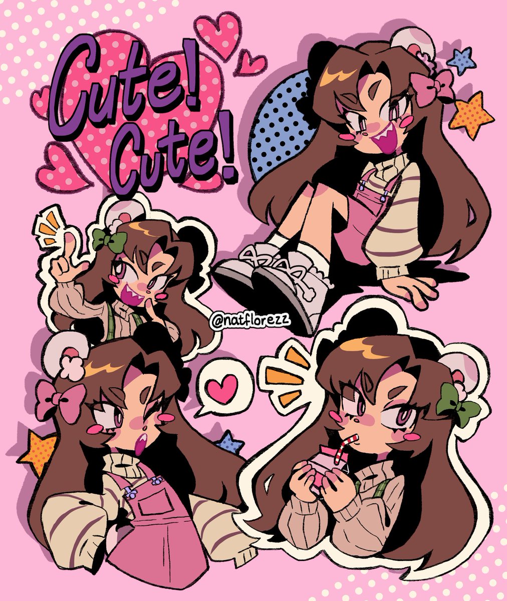 natflorezz's tweet photo. COMMISSIONS 💕💕✨ I made these for:
@PolarcubArt 
@toorurii 
@/thwiprose (on Instagram) https://t.co/hsIpXQZasD