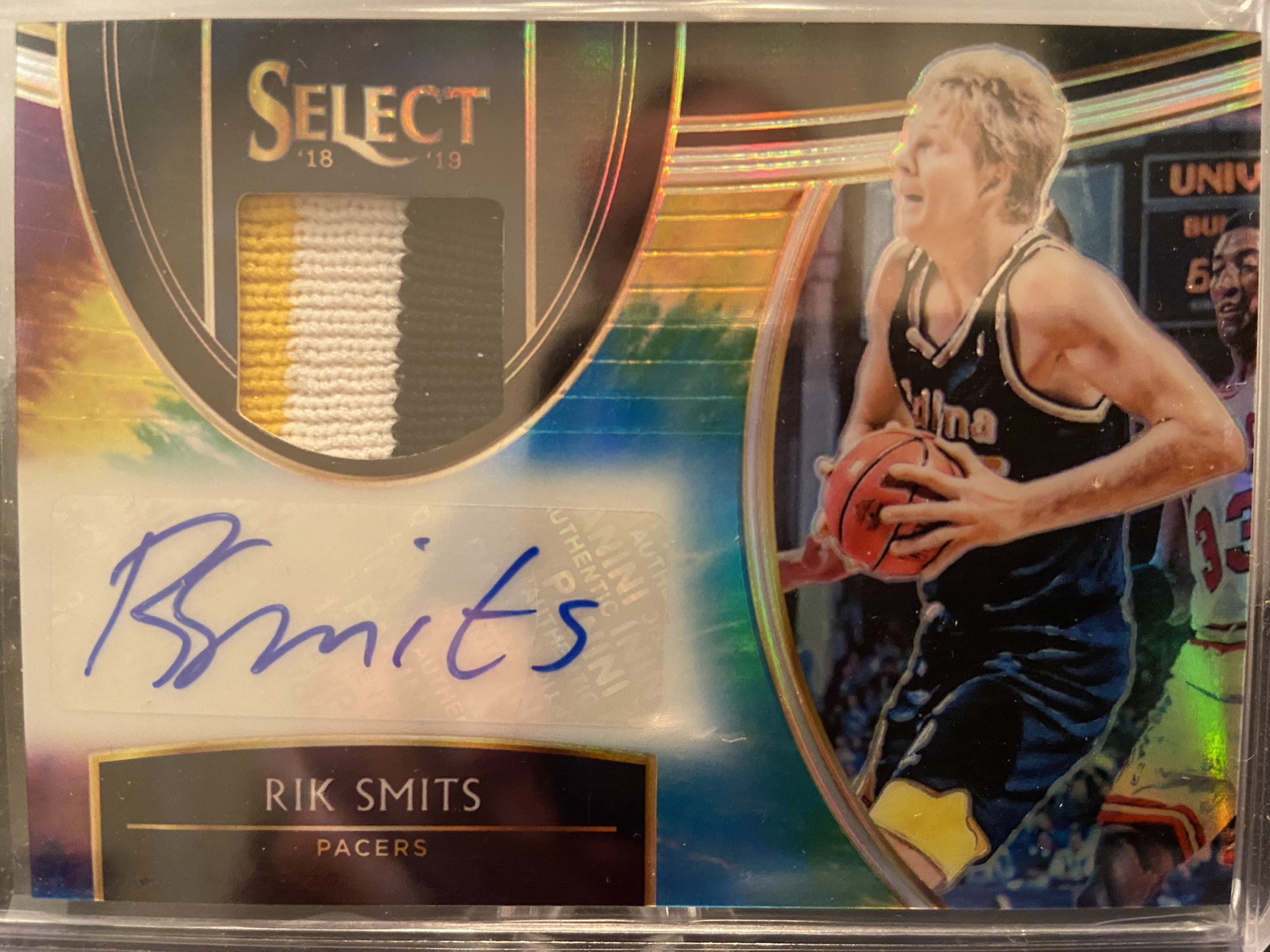 My Card of the Day is Rik Smits! Best C in history! Happy Birthday Rik! 
