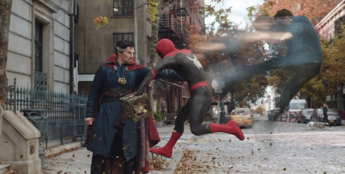Filmaffinity's tweet photo. Espectacular primer tráiler de 'Spider-Man: Sin camino a casa', la muy esperada nueva película del Marvel Cinematic Universe que protagonizan Tom Holland y Zendaya. Llegará a los cines este diciembre.

https://t.co/XE1WDInINd

¿Qué te parece el avance? #SpiderManNoWayHomeTrailer https://t.co/9smZy7hAfz