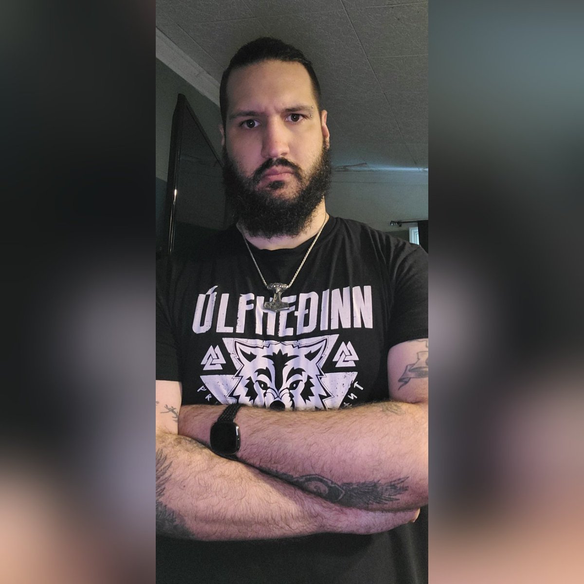 "The Úlfhéðinn was a Viking wolf-warrior associated with the god Odin. Mentioned in several sagas, they were said to enter battle without a mail coat, instead wearing the pelt of a wolf."-<a href="/TheGrimfrost/">𝐆𝐑𝐈𝐌𝐅𝐑𝐎𝐒𝐓</a>
grimfrost.com

I embrace the power of the wolf for my recovery.