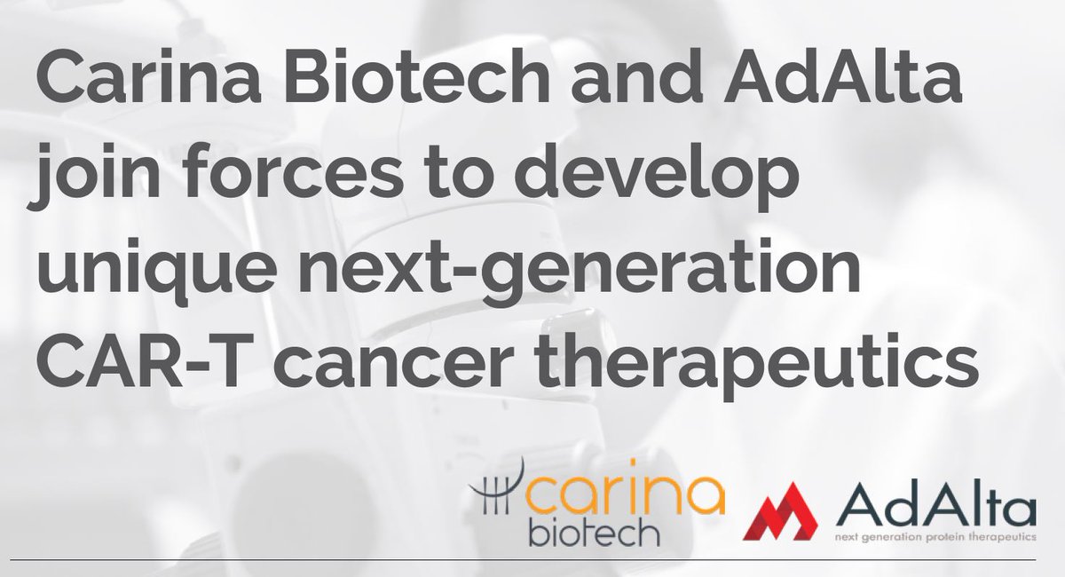Carina Biotech tweet media