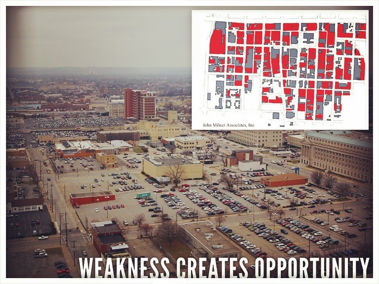 PatrickPiuma's tweet image. Came across slides I presented at a #pechakucha event in 2013. My talk focused on the need to create a dense, uniquely urban neighborhood downtown. I not only think it is still possible, but critical at this point. #cityrepair