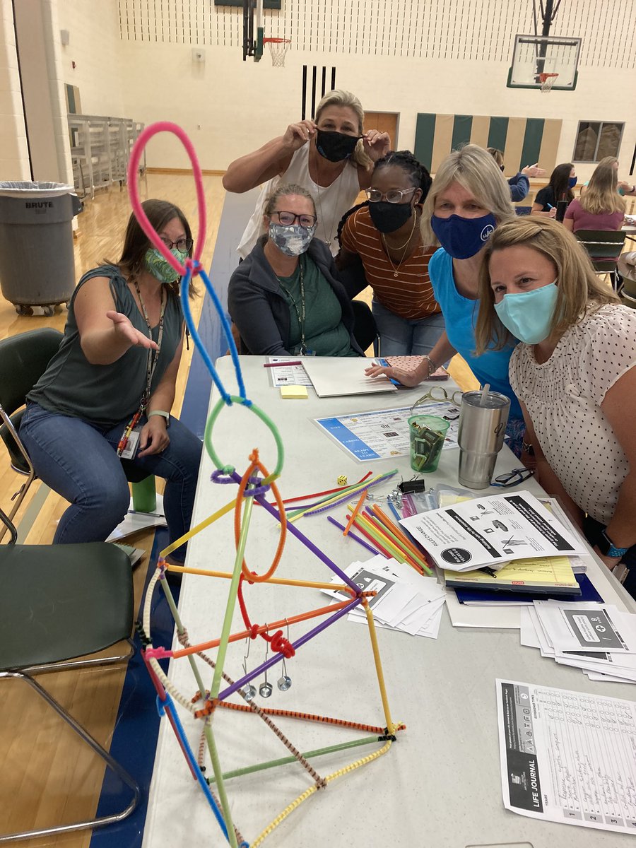 JRE_Counseling's tweet photo. JRE staff “building brains” and a trauma sensitive school! Gave our first PD today—my new counseling crew-mate rocked it! @jamesriverdolph https://t.co/hgDhv5x4wc