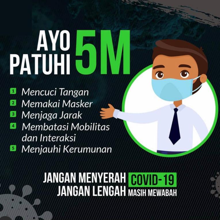 untuk mencapai herd immunity diperlukan vaksinasi untuk melindungi imun masyarakat, jangan ragu mari ikut vaksinasi!  #VaksinasiPatuhiProkes