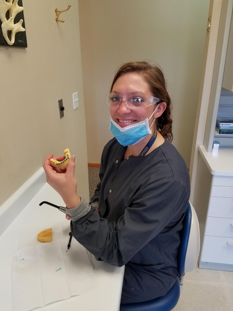 NDATeamWI's tweet photo. Come and learn all about the exciting field of dentistry! There is a large demand for well trained Dental Assistants in the State of WI. Register for 09/18/21 classes, hybrid, 4 online 6 in classroom. https://t.co/kDBHncDjj9 https://t.co/eLOGxcevSW