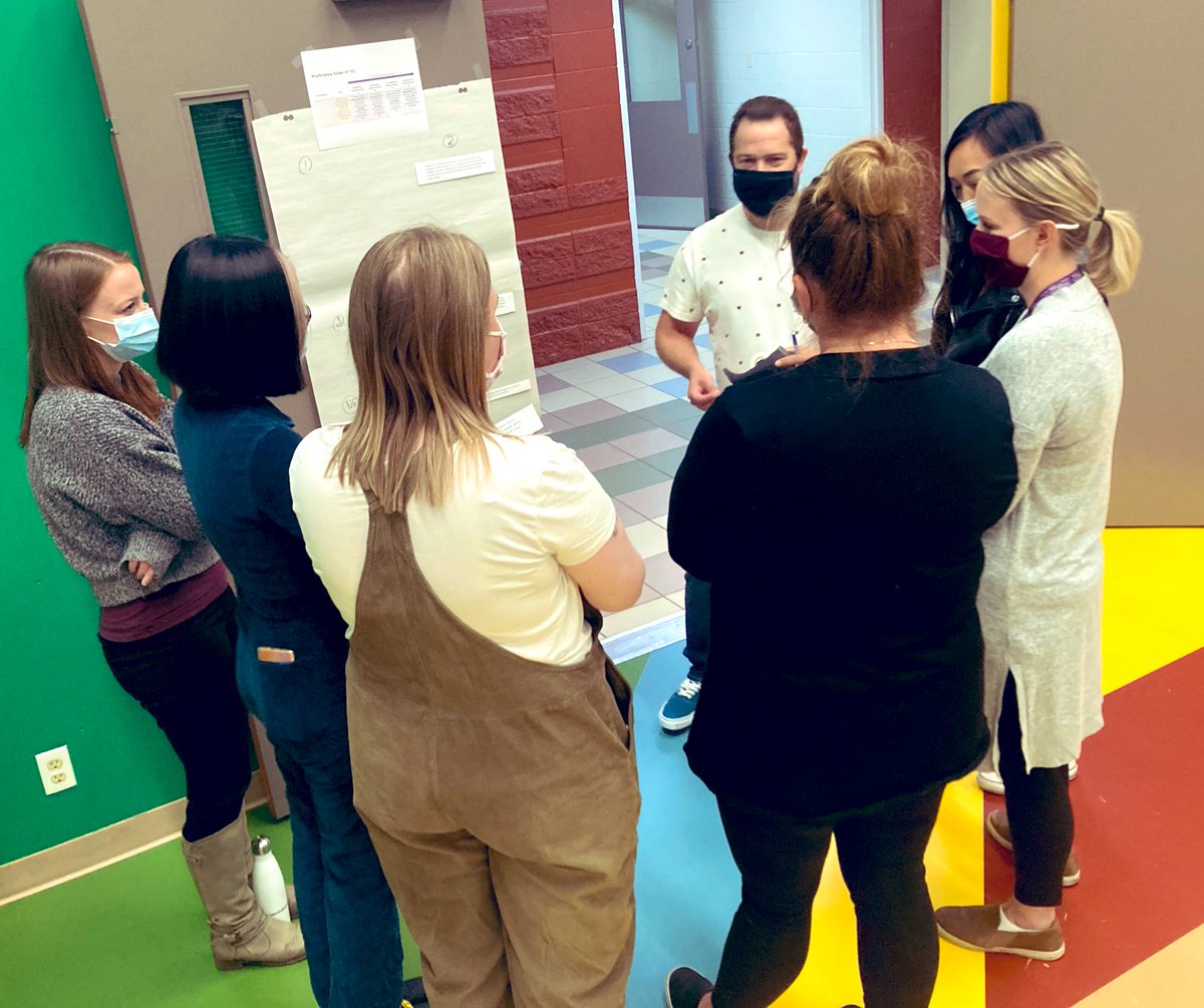 SherWalters's tweet photo. Okay, last PL post of the night!
Last week, staff were introduced to our new #proficiencyscale and this super engaging calibrating activity modeled with @kraftdinner preparation.
Crafted (😉) by two of our very own assessment gurus, @natabasso and @jgaragan https://t.co/WsUv9VcVbi