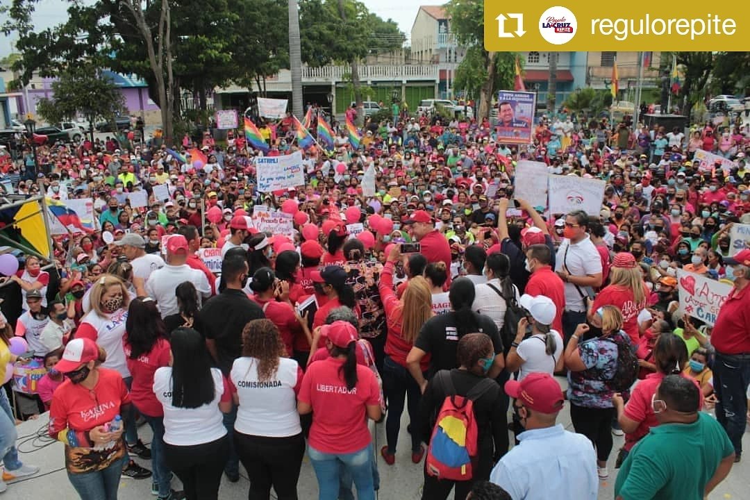 Unidad Patriótica.!
Libertador Invicto recibió a los candidatos electos en las #epapsuv2021 @DraKarinacarpio y @regulolacruz quienes representarán al @PartidoPSUV en las próximas mega elecciones del mes de Noviembre
#araguaconaromademujer
#SigamosJuntos
#LoQueVieneSeraMejor