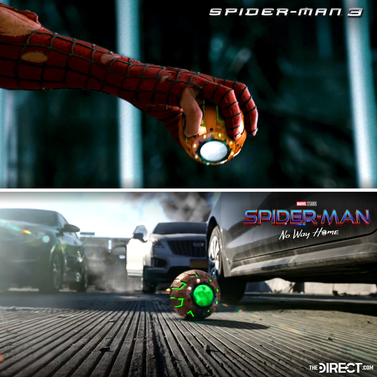 Goblin bomb in Spider-Man: No Way Home trailer