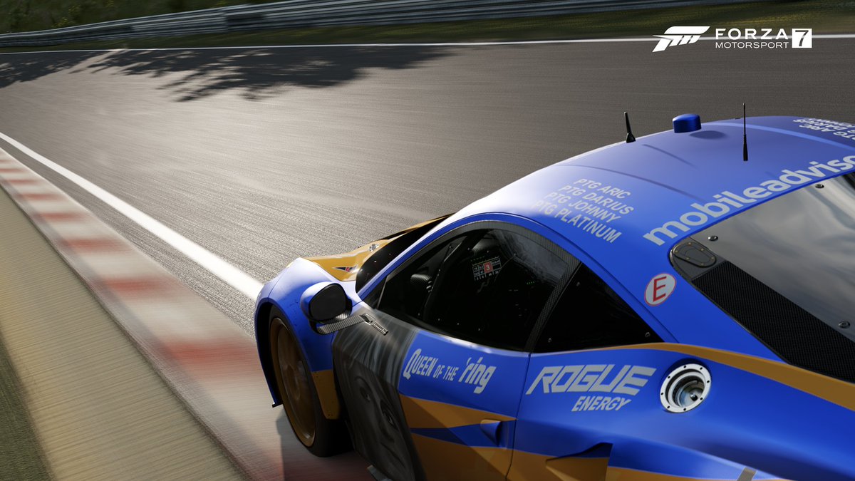 ptg_johnny's tweet photo. The official car to 24 hrs of the green hell !!!!

And we got the pole postion in lobby b 
So close to entier on lobby a but we can fight for a special place the race 😏

Drivers 🇲🇽🇬🇧🇨🇱
@Platinum261
@PTG_Aric
@PTGDarius
@ptg_johnny
@PTGforza

🎨 by @stuzib85 👏💪
@PTGforza https://t.co/1N1EnXnIYM