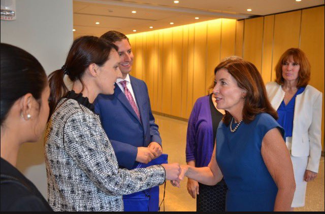 Who run the world?  Girls.

Excited for a new era and grateful for your leadership.  Rooting for you @ltgovhochulny!  #NewYork