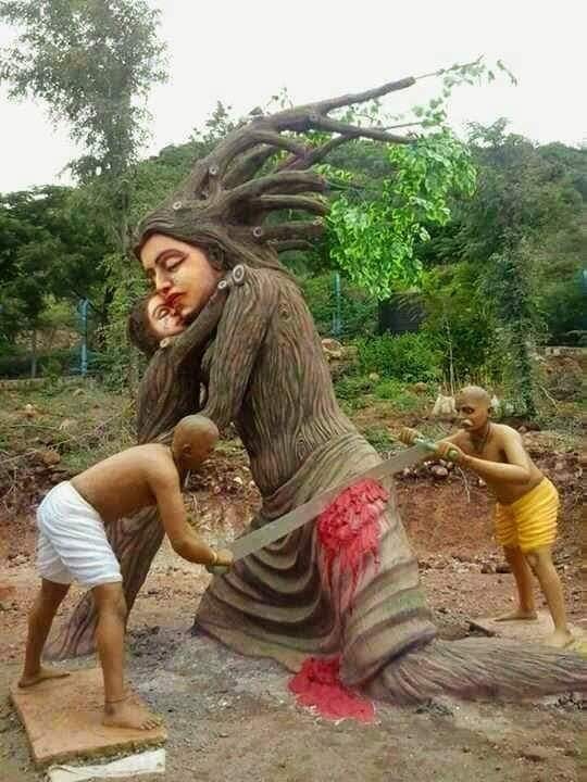 Trees &amp; us. Together, we are complete. As one dies, another begins to lose its existence. Sculpture made to stop #deforestation!

#ClimateChange

<a href="/Chavivohra/">Chavi Vohra</a> <a href="/SDG2030/">SDG2030</a> <a href="/ishdeep_kohli/">Ishdeep Kohli</a> <a href="/MonaPatelT/">Mona Patel 🇮🇳🐅🌳</a> <a href="/AaravSeth_/">AaravSeth🇮🇳</a> <a href="/Activate1M1B/">1M1B</a> <a href="/ActivateImpact/">Manav Subodh</a> <a href="/Sdg13Un/">🇺🇳 #UN 🇺🇳 #SDGs 🌏 #ClimateAction 🌐 #ActNow</a> <a href="/Plasticsimpact/">Plastics impact campaign</a> <a href="/IvyKriss/">Divya Sri Hari</a> <a href="/mrEmTee/">Mr MT</a>