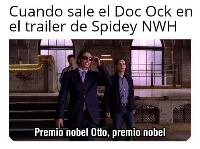 Electroalces's tweet photo. Ese momento cuando ves al Doctor Octopus en el trailer de #SpiderManNoWayHome 😜🤣🤣🤣🤣🤣🤣 #SpiderMan https://t.co/NpQkGwNtfH