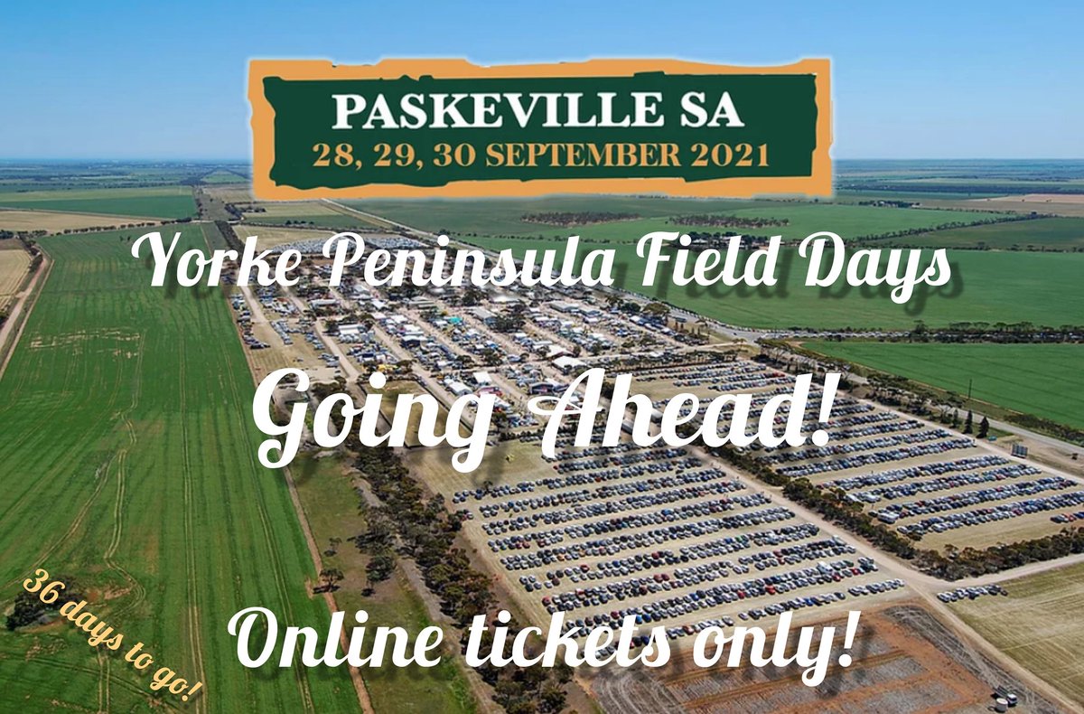 Yorke Peninsula Field Days 🌾 tweet media