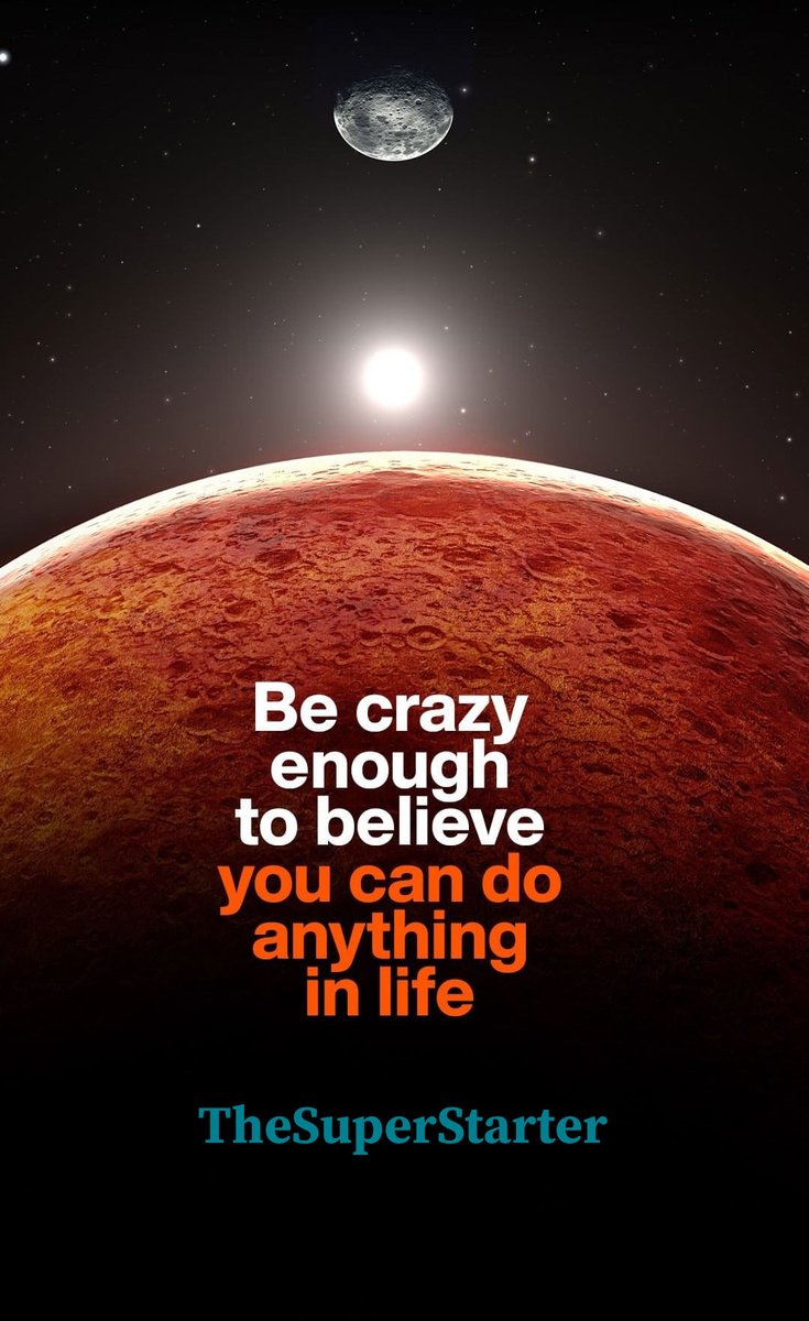 starter_super's tweet photo. Believe in yourself and you have already won the battle...
.
Follow us @starter_super 
.
#thesuperstarter #startupindia #startuprussia #startupdubai #startupcanada #startupaustralia #startupsingapore https://t.co/vxQ2h1MRP7