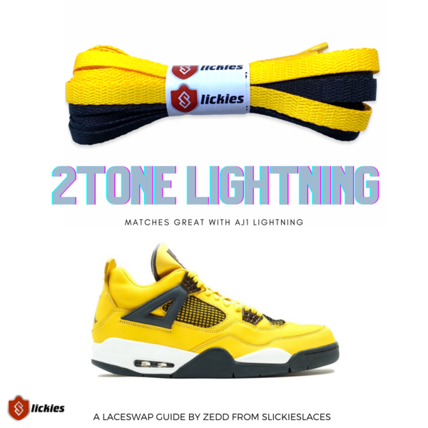 Doctorlaces's tweet photo. Jordan 4 Lightning : Where to buy shoe laces? | By Slickieslaces https://t.co/mUAP2fDzOs https://t.co/ccCcj3iIUO