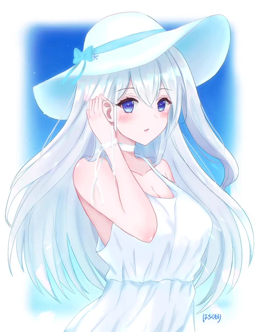 夏の少女

#イラスト 