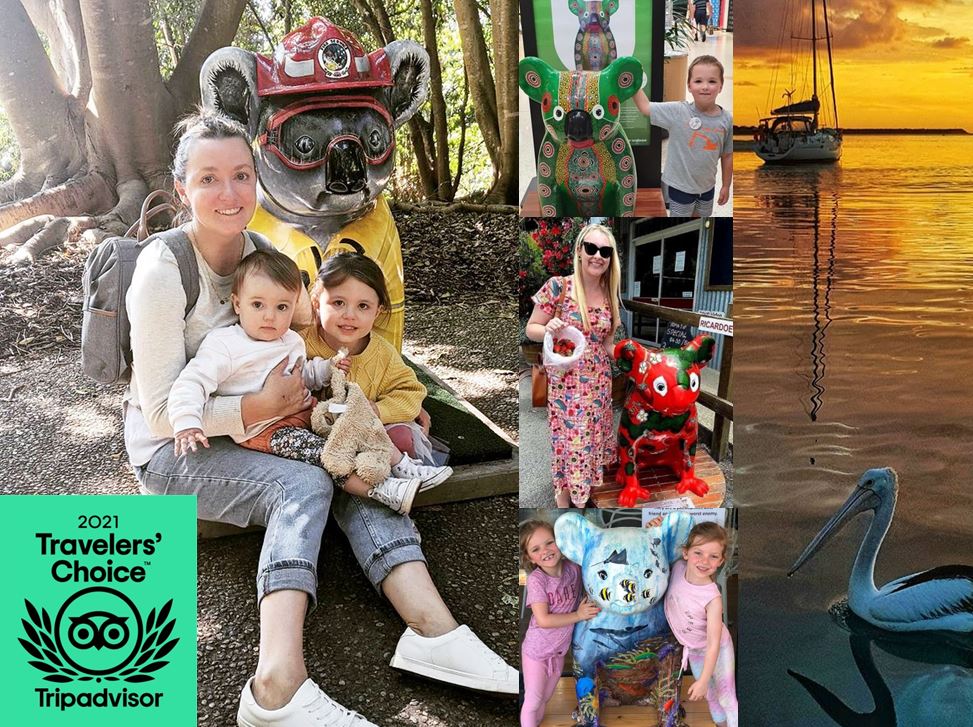 hellokoalas's tweet photo. Come & see why we've just received the 2021 @Tripadvisor #TravelersChoice Award as 1 of the top 10% of attractions worldwide! Discover 80 individually artist-designed & handpainted #HelloKoalas sculptures across beautiful coastal Port Macquarie & celebrate our iconic #Koalas. https://t.co/JveI3yF8dG