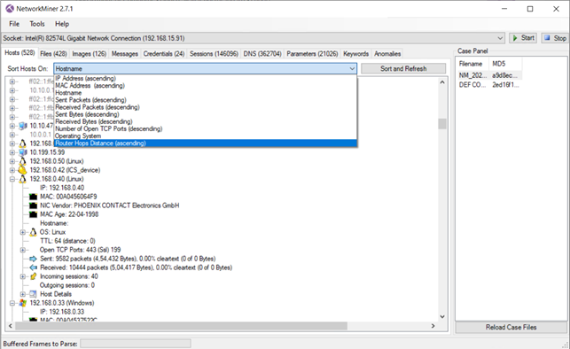 #NetworkMiner VS #Wireshark open source Network Forensic Analysis Tool ...