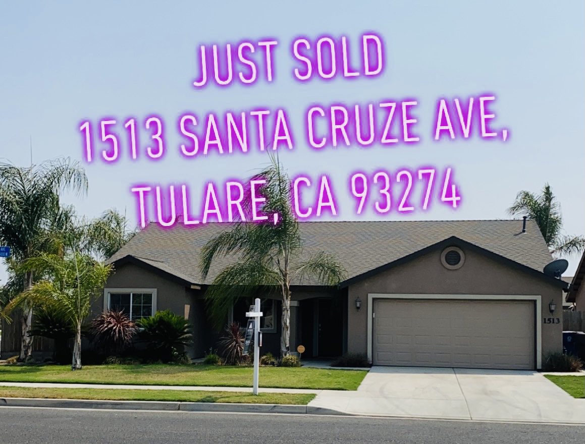 Just SOLD, 
Jarnail Lallria, DRE# 01440382
] #realtor #happybuyer #firsttimebuyer #buyeragent #lallriarealestate #tularehomes #tularecahomes #realestate #sellingcalifornia #realtorlife #realestateagent #realestatebroker