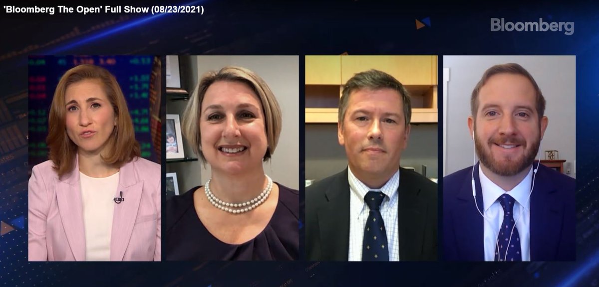 Thanks <a href="/BloombergTV/">Bloomberg TV</a> for having me on Bloomberg the Open with <a href="/lisaabramowicz1/">Lisa Abramowicz</a>. I enjoyed talking about our market views. Clip is here bloomberg.com/news/videos/20…