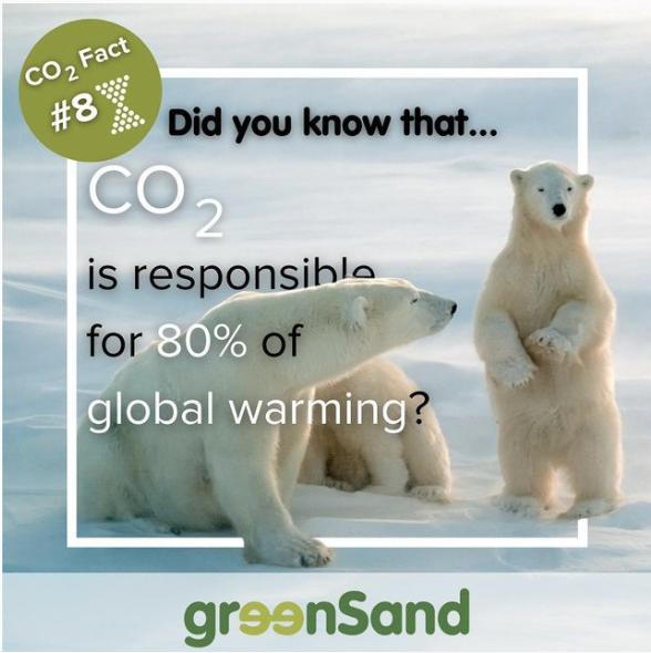 Today's #CO2fact! CO2 levels are at a record high and if we want to meet the #ParisAgreement, #CO2reduction is not sufficient - we also need to remove Carbon Dioxide from the atmosphere.

#CDR #CO2neutral #olivine #enhancedweathering #permanentcarbonremoval #ClimateCrisis