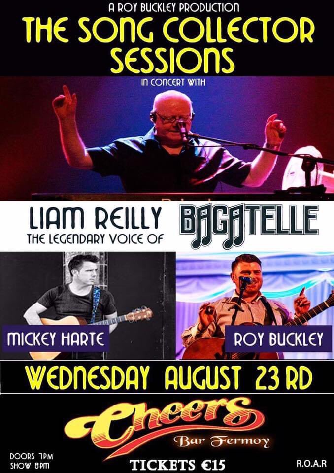 roybuckleymusic's tweet photo. 4 years ago… many great memories at The Song Collector Sessions… this was a special production opening up The Fermoy Festival… I called upon @MickeyJoeHarte and the late great Liam Reilly of #Bagatelle with Kevin McCourt ☘️🎵🙏
@TheSCSessions 
@roybuckleymusic https://t.co/YTHPVlSAfx