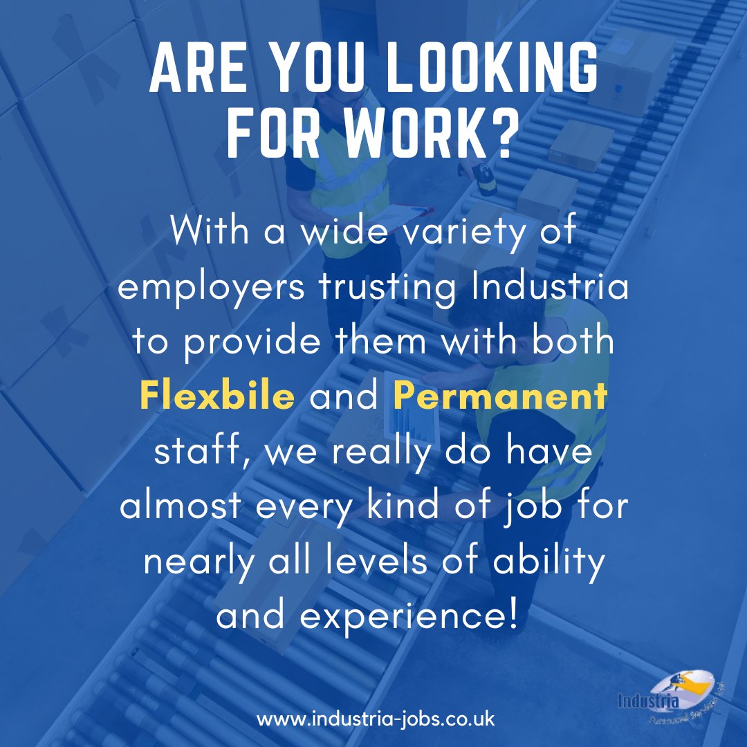 Are looking for work? We have our team who can speak many languages and help you get a job quickly and efficiently. #newjob #factoryjobs #warehousejob #tempwork #industria #industriapersonnel #recruitment