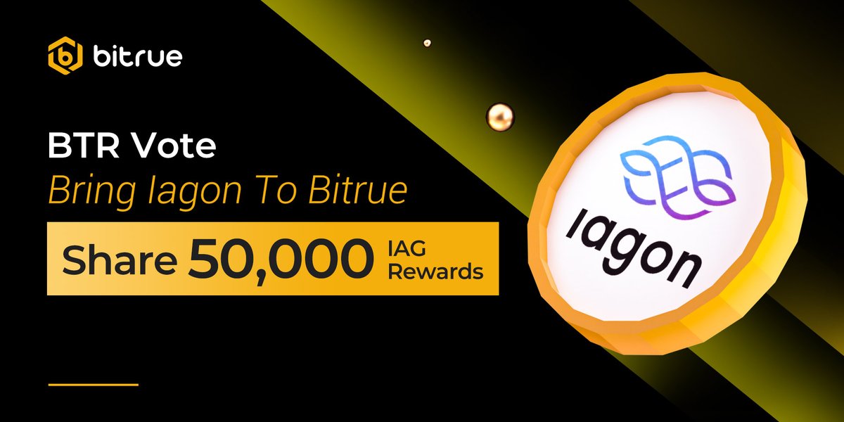 BitrueOfficial's tweet photo. The rewards for those of you who backed Iagon $IAG in the recent #BTRVote have now been distributed. IAG passed the vote, and we're excited to share news of the trading launch very soon! @IagonOfficial https://t.co/kltS5XAbzF
