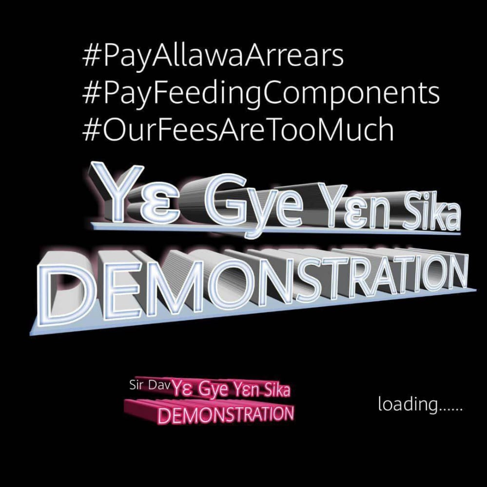#NanaMustPayAllawaArrears
Teacher trainees cry