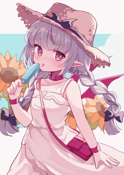 夏っぽい絵かきたかった
#りりむとおえかき 
