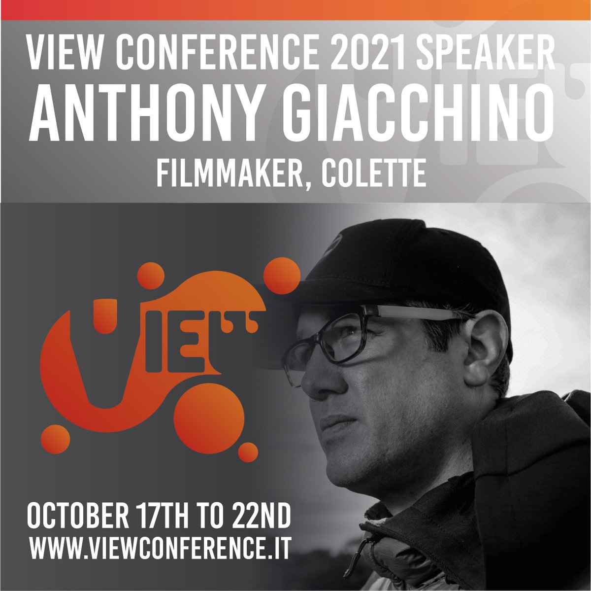 <a href="/ColetteDocShort/">Colette - Documentary Short</a> <a href="/namicomposer/">Nami Melumad 🎗️</a> <a href="/ViewConference/">VIEW Conference</a> announced @AntGiacchino  (Filmmaker, <a href="/ColetteDocShort/">Colette - Documentary Short</a>) in its first set of confirmed speakers for VIEW Conference 2021! 

viewconference.it/article/482/fi…  

Tickets for VIEW Conference 2021 : viewconference.it/pages/registra…

Oct 17-22, Turin (italy) &amp; online