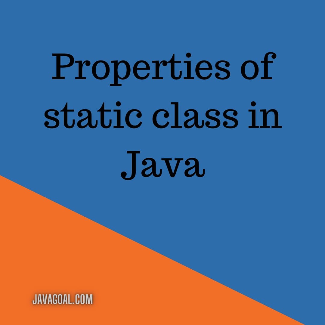 GoalJava's tweet image. Want to read it in detail then click on link
javagoal.com/static-class-i…
#javadeveloper
#android
#javacode
#codinglife
#Coding
#devcommunity
#CodeNewbie
#CodeNewbies
#WomenWhoCode