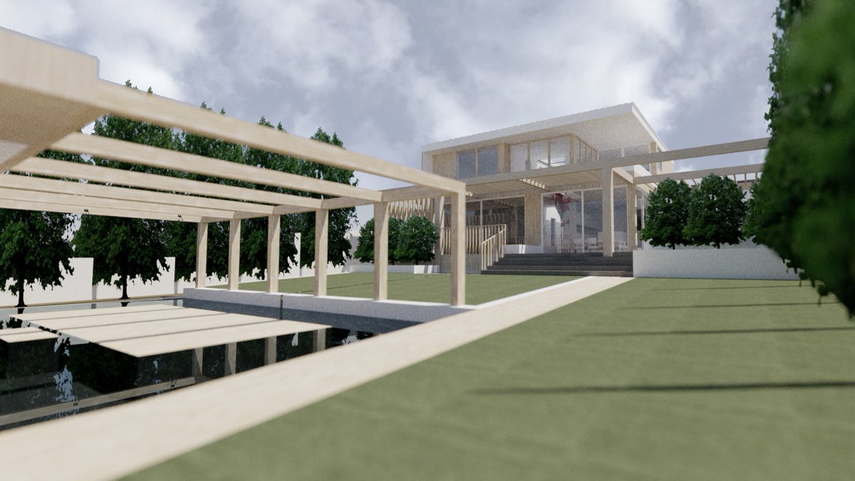 HapaArchitects's tweet photo. Complete refurbishment of an existing 1930’s bungalow into a two-story house with an Art Deco twist. And the pilates garden studio looks so relaxing. Chailey Road, Rottingdean.
⁠
#bungalow #houserenovation #renovation #bungalowconversion #gardenstudio #sussex https://t.co/EJc2nRV98B