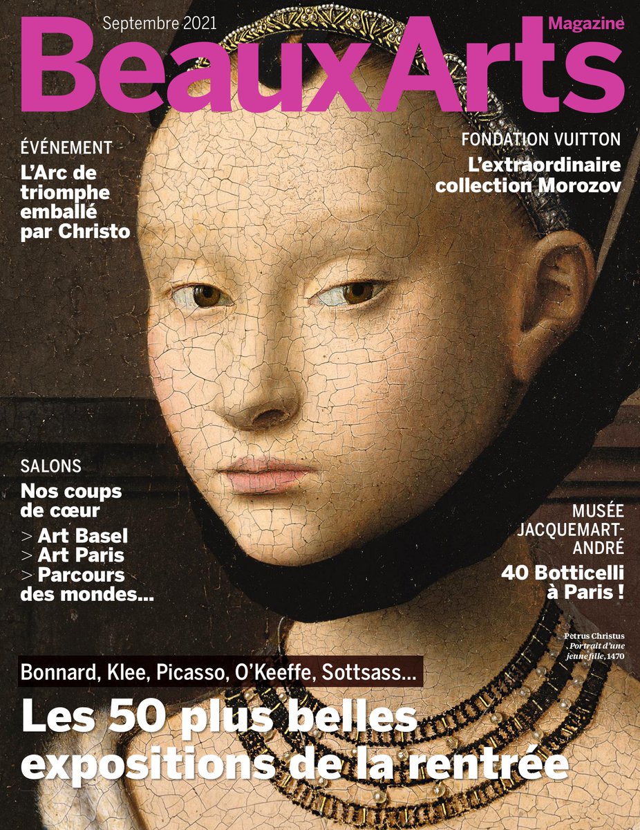 BeauxArts_mag's tweet photo. Le #BAM447 est en kiosque et sur https://t.co/KgAPW6JSgb ! En couverture : les 50 plus belles expositions de la rentrée ! 🖼 🎨 https://t.co/IaMW9fQhvA