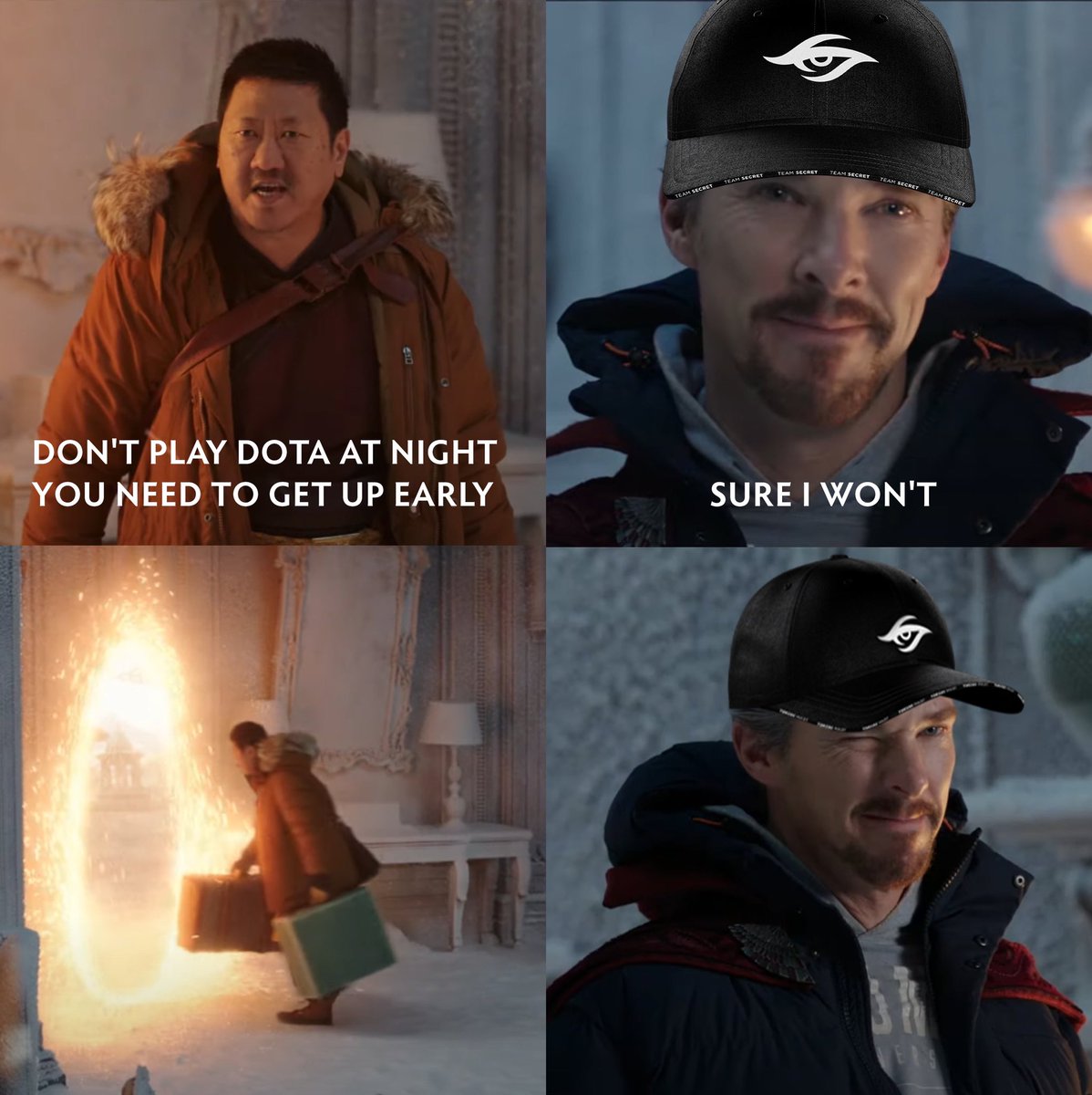 It's always the same 🙂