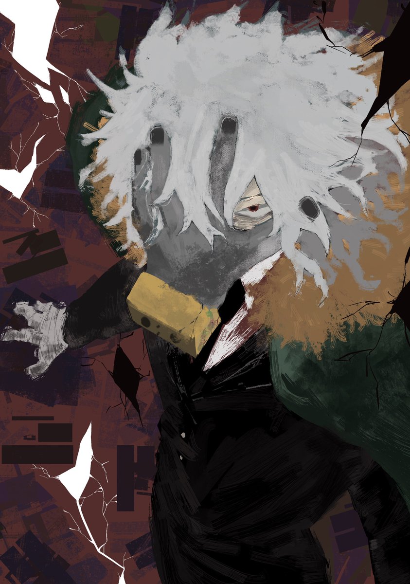 ヒロアカ 死柄木弔描かせていただきました イラスト 絵描きさんとつながりたい 僕の 夢乃のイラスト