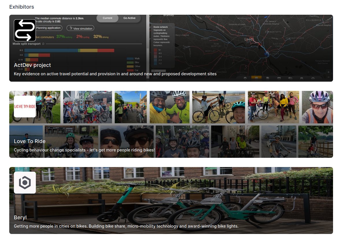 robinlovelace's tweet photo. We'll be exhibiting our #ActDev tool for evidence based planning at Cycle Active City. Feel free to 'pop in' to our digital booth any time if you're attending #CycleAC. https://t.co/lMOrzsOlHZ