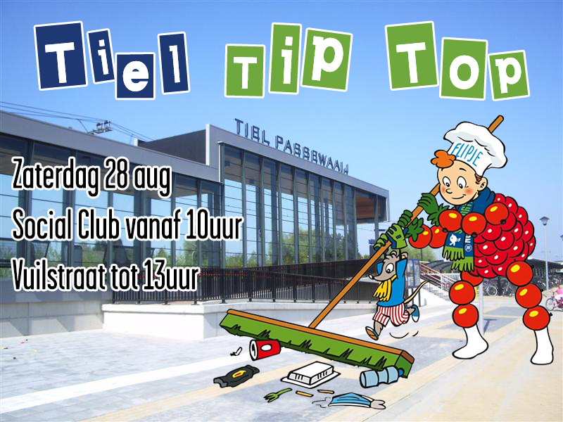 Help jij ons mee deze actie meer bekend te maken in #Tiel? Deel dan dit bericht hier en bv. op Facebook en Instagram. Meer weten over ons initiatief? Ga naar TielTipTop.nl

Delen=lief!