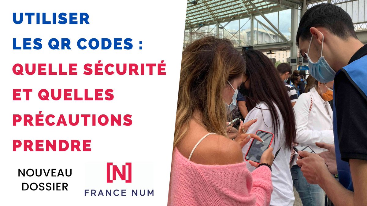 📲 Comment se protéger des faux QR codes ❓

▶️ Consulter le nouveau dossier <a href="/francenumfr/">France Num 📲 TPE PME : Passez au numérique</a> 👉 ow.ly/ZCGa50FWTjE

📌 #qrcode #cyberattaque  #cyber #cybersecurite #secnum #hameçonnage #TPE #PME #entreprises #transfonum