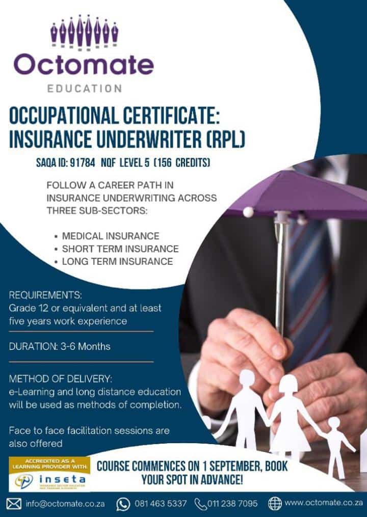 ooctomate's tweet image. To enrol for your Credits,RE1 ,RE5 , RE3 ,Class of Business,NCA and CPD 
Contact us 
WhatsApp and calls -0814635337
Email- stanford@octomate.co.za 
#GetItRightTheFirstTime