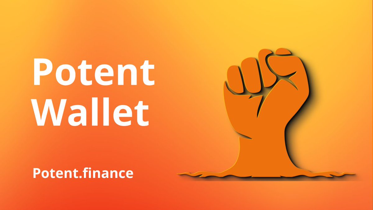 potent_coin's tweet photo. Soon we will share Sneak Peek of Potent Wallet with the community!

Stay tuned...

#PTT #binancesmartchain #BSCGems https://t.co/A2c9de46YO