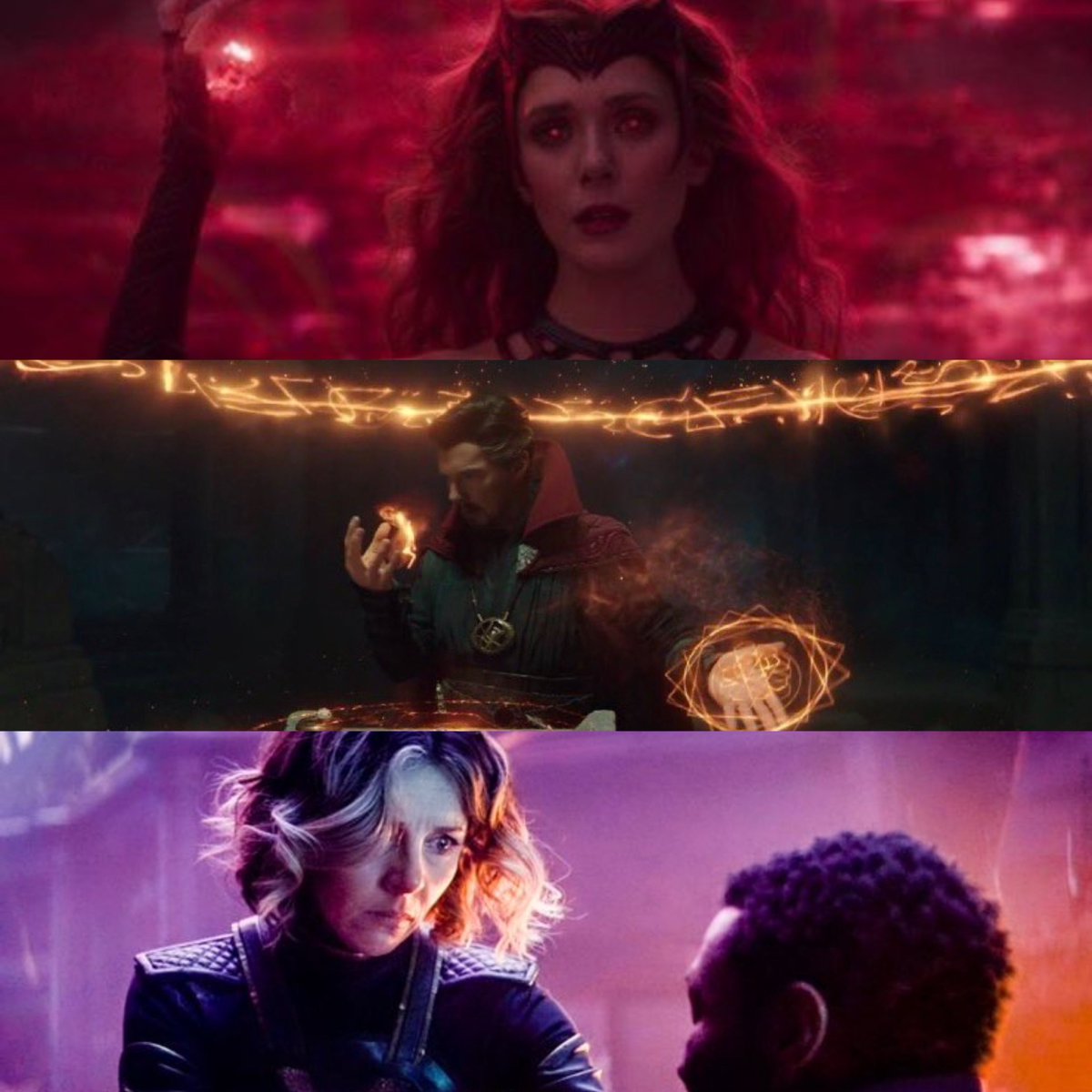 screenlevel's tweet image. the opening of the marvel multiverse in phase 4 #SpiderManNoWayHome