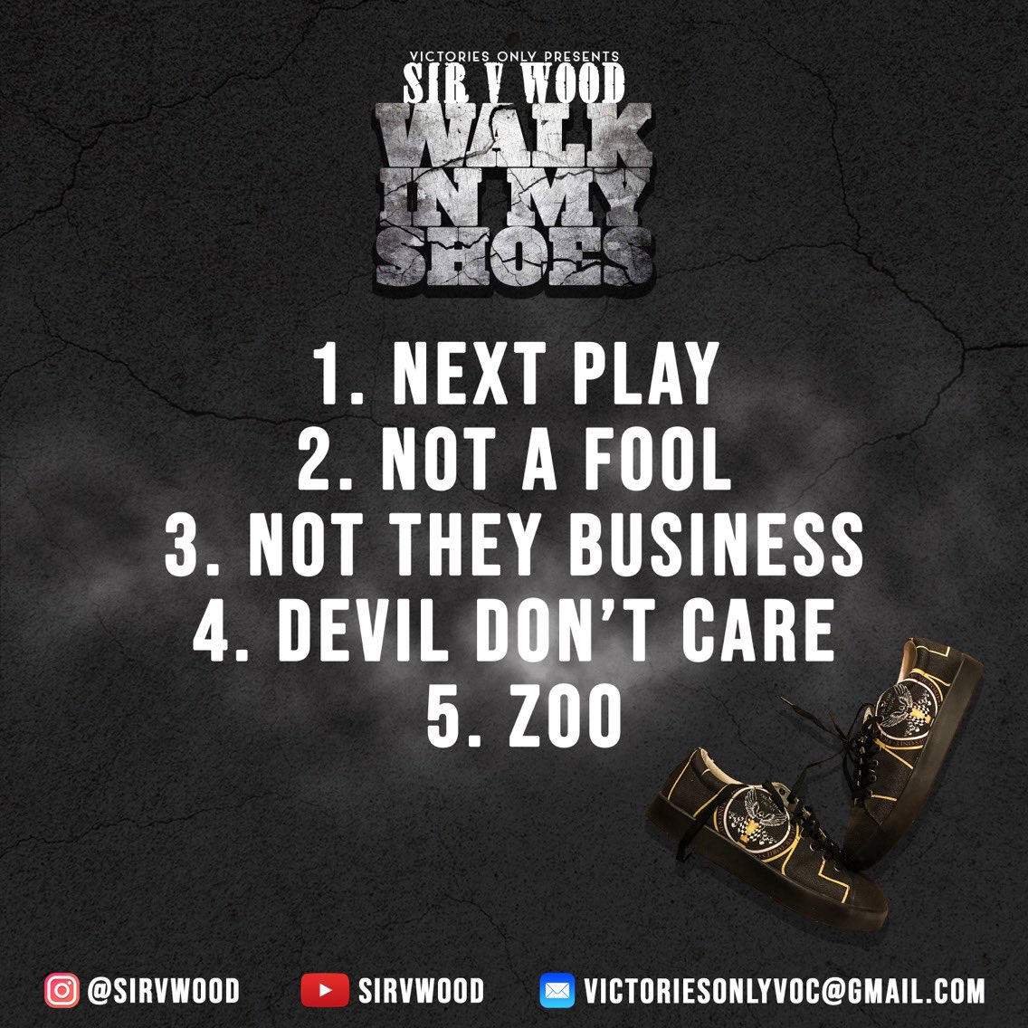 SolidShotsMedia's tweet photo. Album Cover Designed for “Walk In My Shoes” by @SirVWood | Designed by @SolidShotsMedia

DM us today to get started on your project!

#Design #GraphicDesign #FlyerDesign #Art #Artwork #CDCovers #AlbumCover #AlbumArtwork #GFX #MixtapeCover #SolidShotsMedia #SolidShotsFilms https://t.co/LCofHpNpHR
