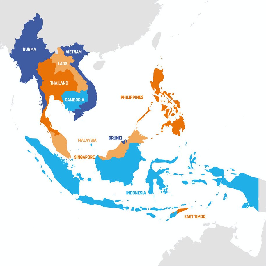 South East Asia In Map Balaji Srinivasan On Twitter: "Look At A Map Of Southeast Asia. Many  Countries Are Islands Separated By The Ocean, But We Still Consider Them To  Be Nation States. What If Those Islands