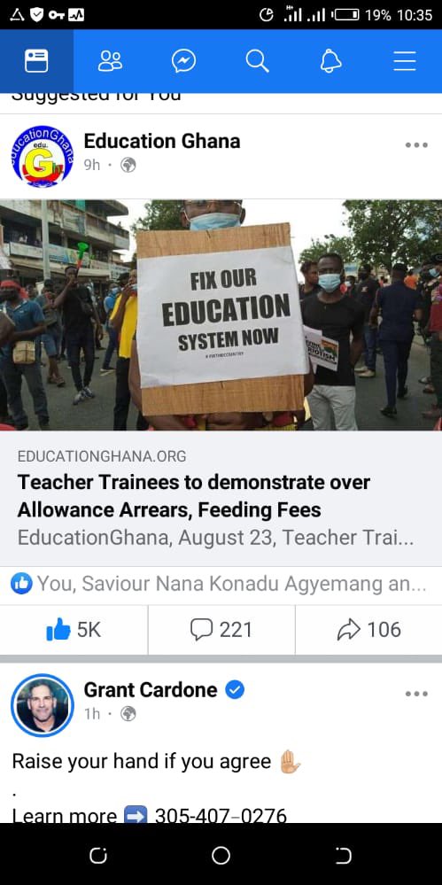 Now training colleges are struggling to feed us since there’s no money from the government…..it’s either they pay us or we go on strike cos our schools can’t getting things on credit which is very awful #PayAllawaArrears