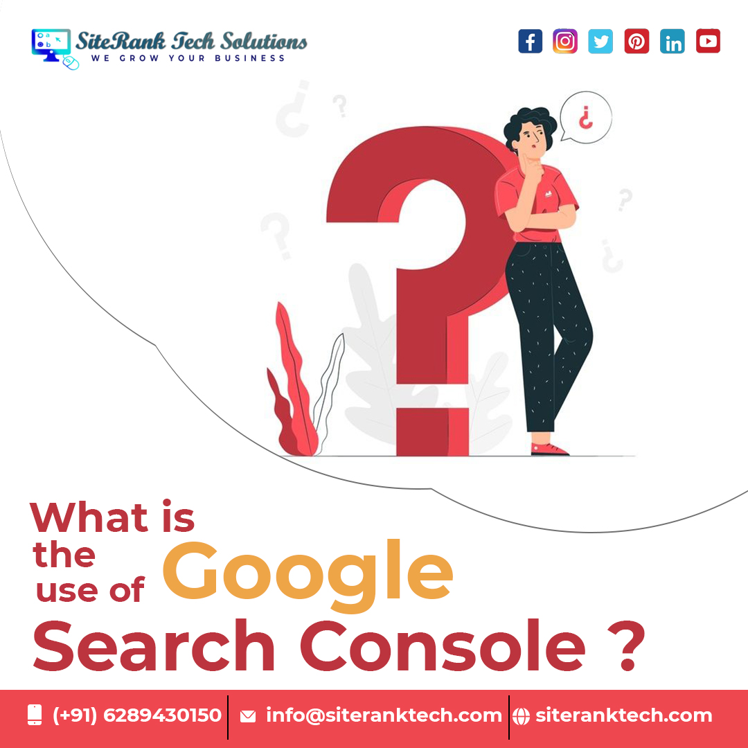 siteranktech's tweet image. What Is The Use Of Google Search Console?
How To Use Google Search Console For SEO - bit.ly/3yJd4ik
#GoogleSearchConsole #GoogleWebmasterTool #MeasuringTools #MonitoringTools #GoogleSearchResults #SEO #SitePerformance #SiteranktechSolutions