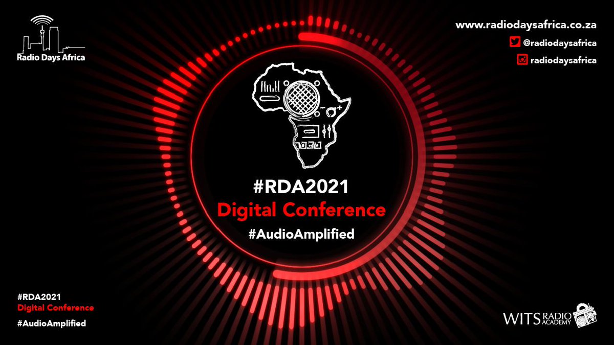 How do you build a long &amp; successful career as a broadcaster? Renowned presenter &amp; journalist David O’Sullivan, and popular radio &amp; TV broadcaster Sakina Kamwendo share their experience. Get inspired: buff.ly/2UBe49l #RDA2021 #AudioAmplified