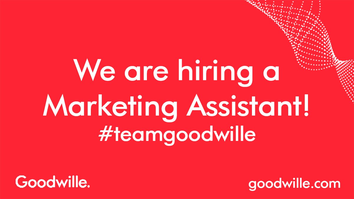 Are you our next Marketing Assistant? 🚀We are currently looking for an ambitious Marketing Assistant to join #teamgoodwille either in our London or Warwick office. 

Contact #Goodwille's Marketing Manager to hear more at james.service@goodwille.com